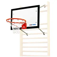 Utstyr til ribbevegg - basketballstativ Komplett sett