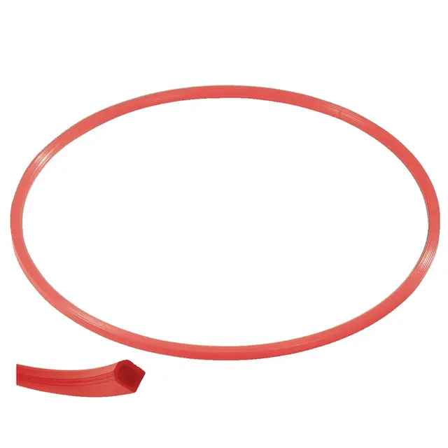 Gymnastikkring Pvc 70 cm | Rød 70 cm flat ring med kant-profil 