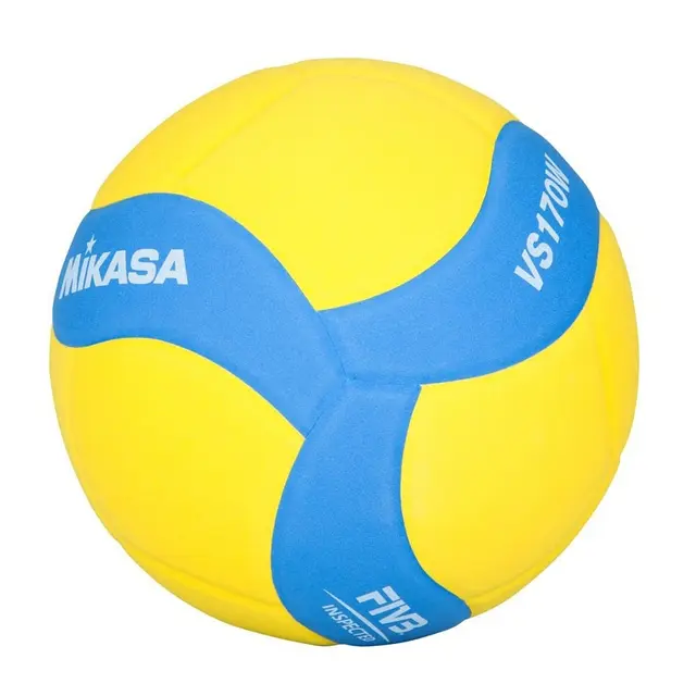 Volleyball Mikasa VS170W Blå Str. 5 | Myk og lett | Fra 4 år+ 