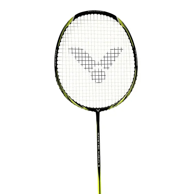 Badmintonracket Victor WaveTec Magan 5 92g | Karbonracket til skole & fritid 