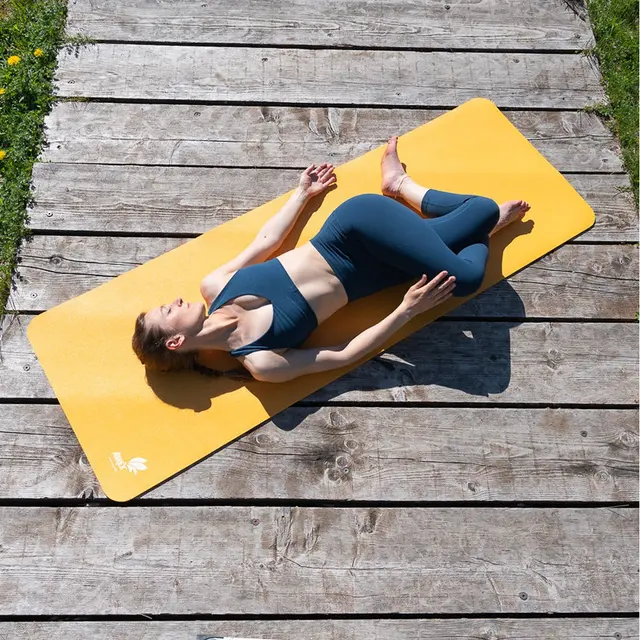 Airex Yoga Calyana Professional Yogamatte | Melon | 185x66x0,68 cm 