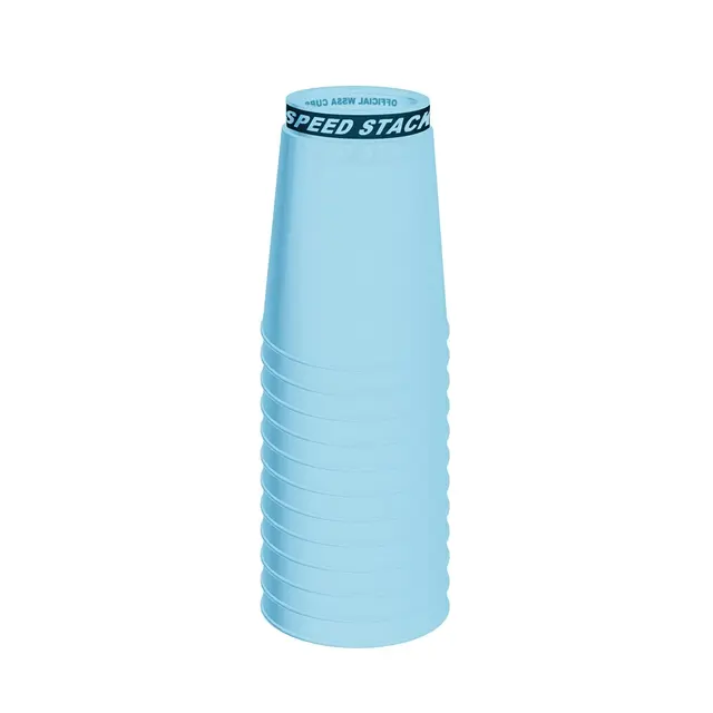 Speed Stacks Pro Sett PS2X Kopper med holder - Light Blue 