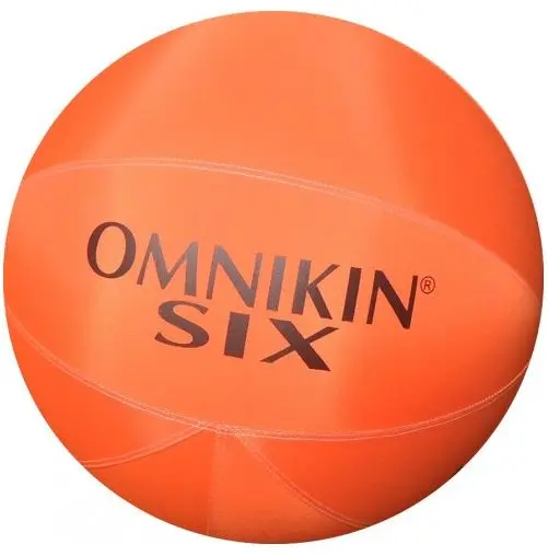 Omnikin® SIX Ball 46 cm | Oransje Oransje ball med orginal blære 