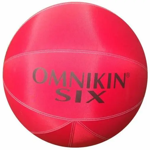 Omnikin® SIX Ball 46 cm | Rød Rød ball med orginal blære 