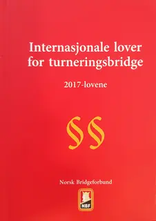 Internasjonale lover for turneringsbridg Lovbok fra 2017