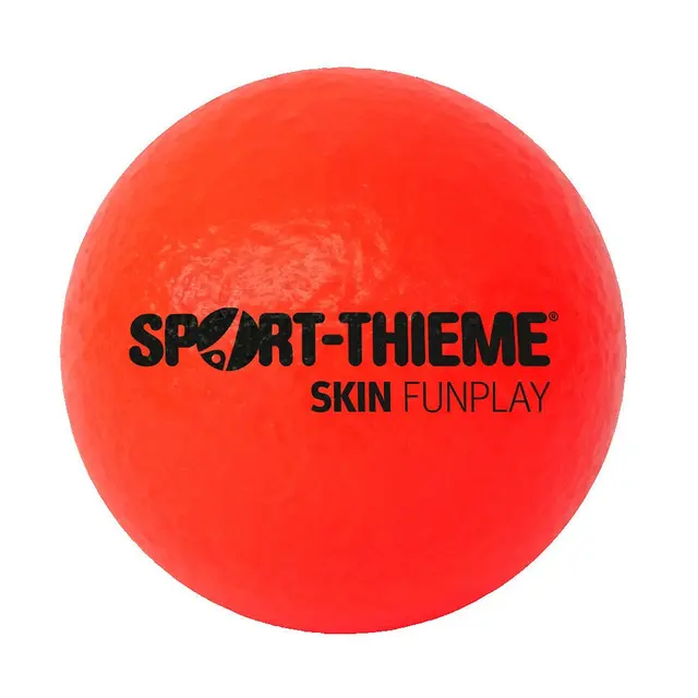 Softball Skin Funplay 14 cm Skumball med PU-trekk i ass.farger 