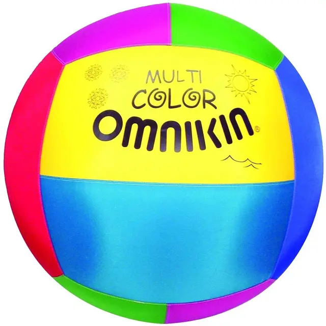 Omnikin® Multicolor ball 84 cm Superlett ball med sterkt trekk 