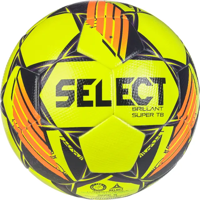 Fotball Select Brillant Super TB V24 FIFA Quality Pro Matchball | Gul/Lilla 