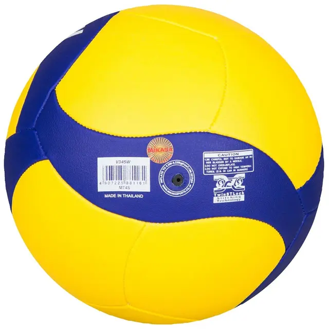 Volleyball Mikasa V345W Str. 5 | Lett ball | 8-12 år 