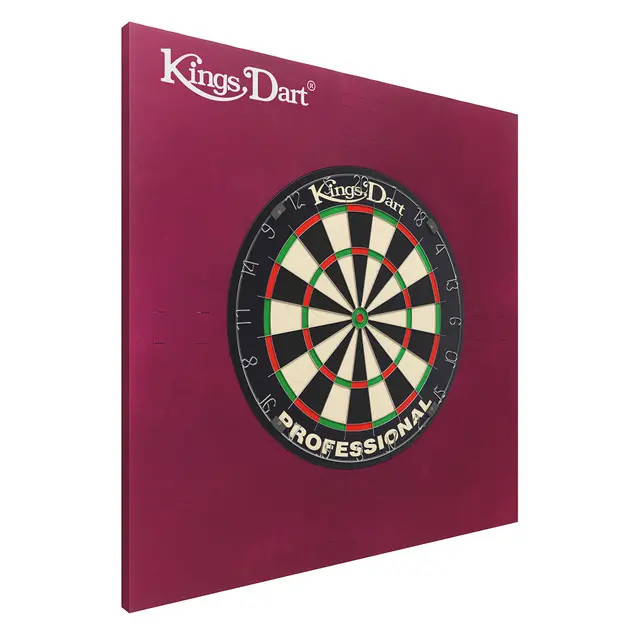 Dartsett Kings Dart Pro Profesjonell skive med fangfelt 