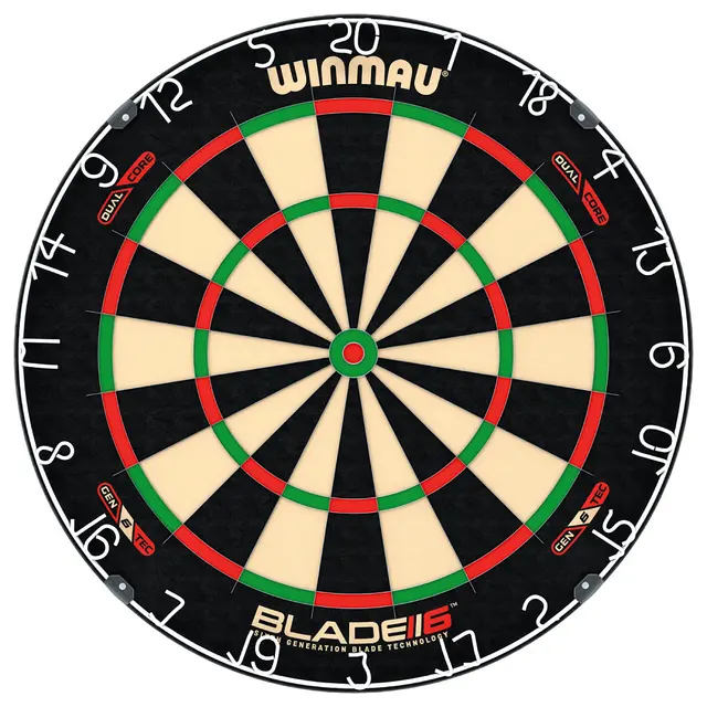 Dart Winmau Blade 6 Dual Core Tradisjonell dartskive 