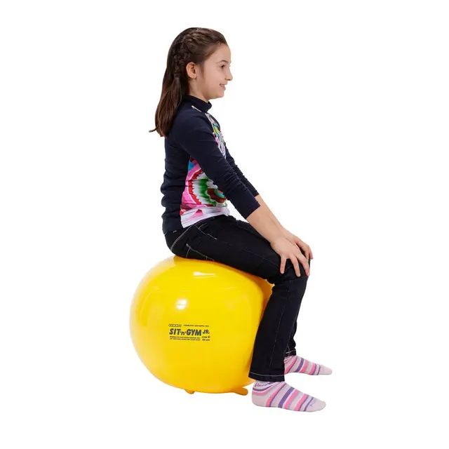 Sitteball Sit'n Gym 45cm Jr. Gul Lateksfri 