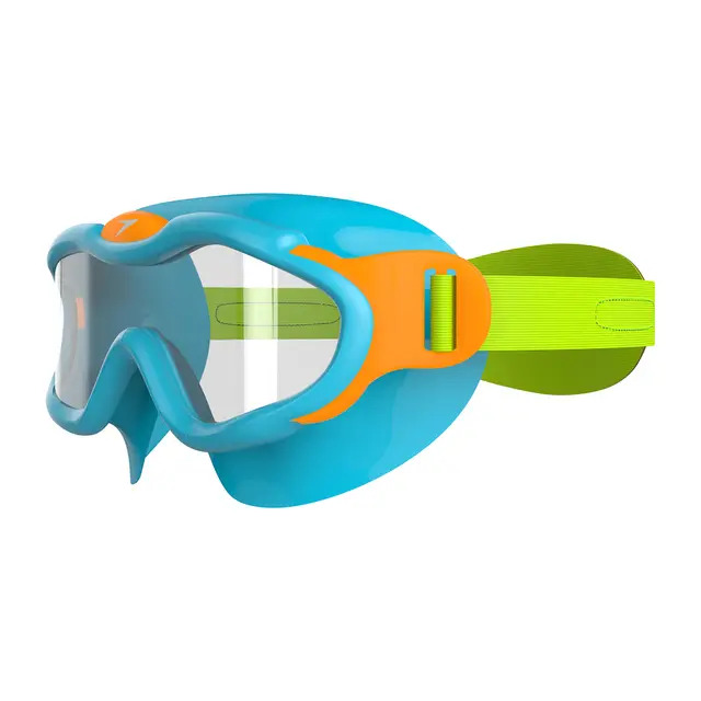 Biofuse Mask Svømmebrille barn Speedo 2-6 år | Klar linse | Blå 