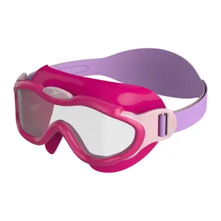 Biofuse Mask Sv&#248;mmebrille barn Speedo 2-6 &#229;r | Klar linse | Rosa