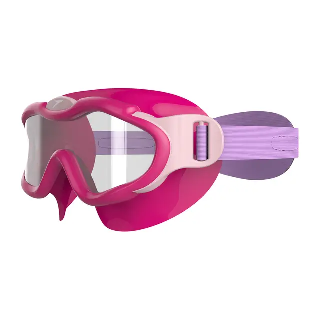 Biofuse Mask Svømmebrille barn Speedo 2-6 år | Klar linse | Rosa 