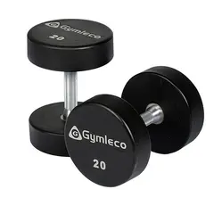 Manual Gymleco Polyrethan 20 kg 1 stk. dumbbell